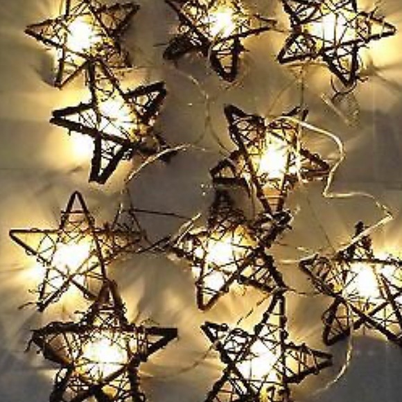 Rattan Star Light Strand - Picture 2 of 7